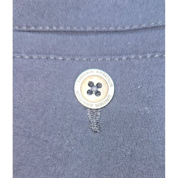 Under Armour Mens Black Taper Nylon Blend Stretch Golf Pants 30/32 (30x31) - Picture 6 of 9